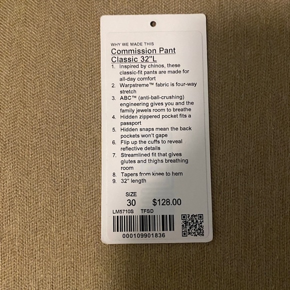 Size 30 32" length - Picture 5 of 5